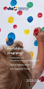 Titelseite Kita-Programmheft vhs Hannover Land 