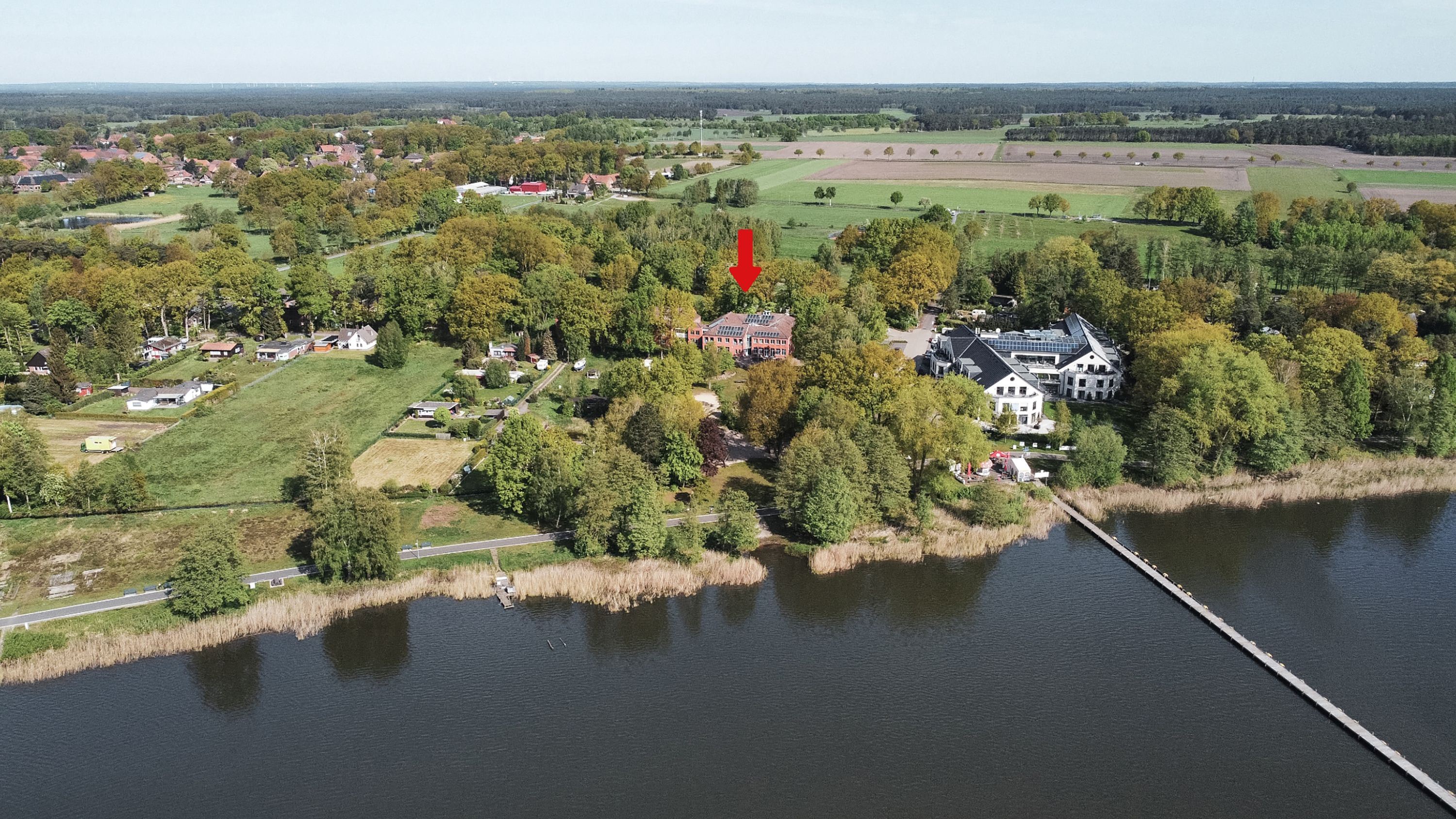 Lage Jugendherberge Mardorf Lage Jugendherberge Mardorf